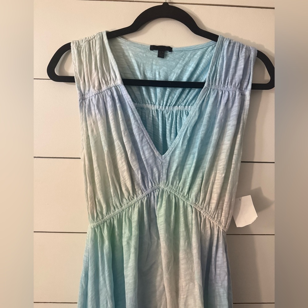 ATM Anthony Thomas Melillo Blue and Green Gradient Dress - Picture 5 of 6